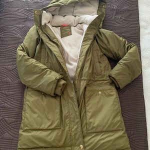 J Crew Crewcuts hooded parka